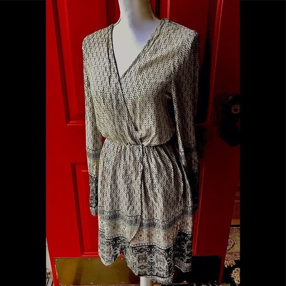 NWT Code Carly cotton crossover dress - Picture 8 of 8